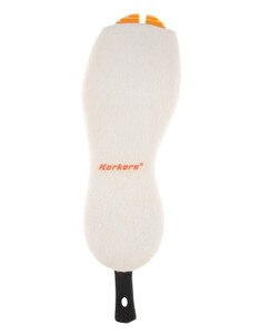 Korkers OmniTrax 3.0 Felt Sole in White and Orange